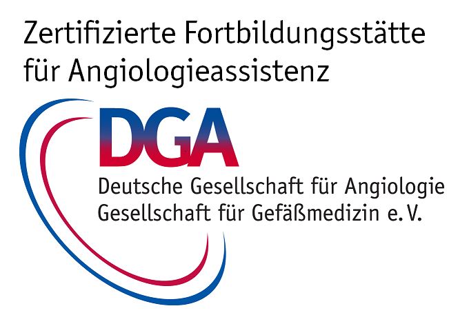 Zertifikat Fortbildungsstätte für Angiologieassistenz Alexianer St. Gertrauden-Krankenhaus