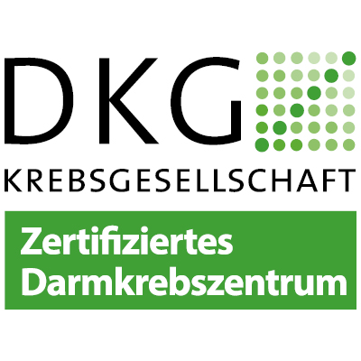 Zertifikat DKG Deutsche Krebsgesellschaft Darmkrebszentrum Alexianer St. Gertrauden-Krankenhaus
