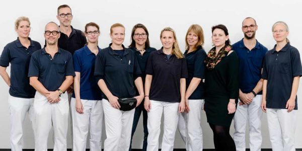 Gruppe_4_Therapie Team der Abteilung für Therapie | Sankt Gertrauden-Krankenhaus Berlin