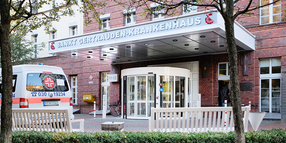 Sankt Gertrauden-Krankenhaus in Berlin Wilmersdorf